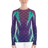 Aurora Borealis Fitted Rash Guard