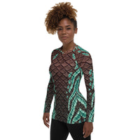 Song of the Sea Fitted Rash Guard
