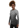 Starcrossed Silver Fitted Rash Guard