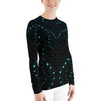 Twilight Tide Fitted Rash Guard