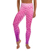 Plumeria Pink High Waisted Leggings