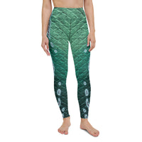 The Dark Sea High Waisted Leggings