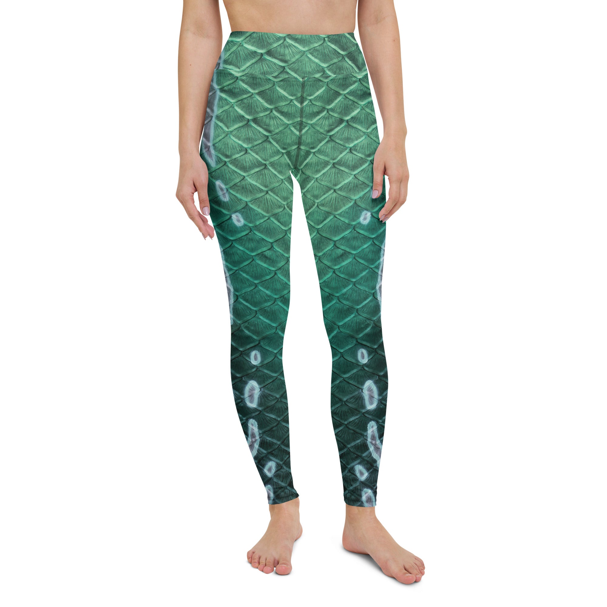 The Dark Sea High Waisted Leggings