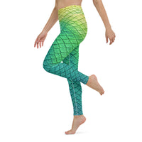 Shoal Green High Waisted Leggings