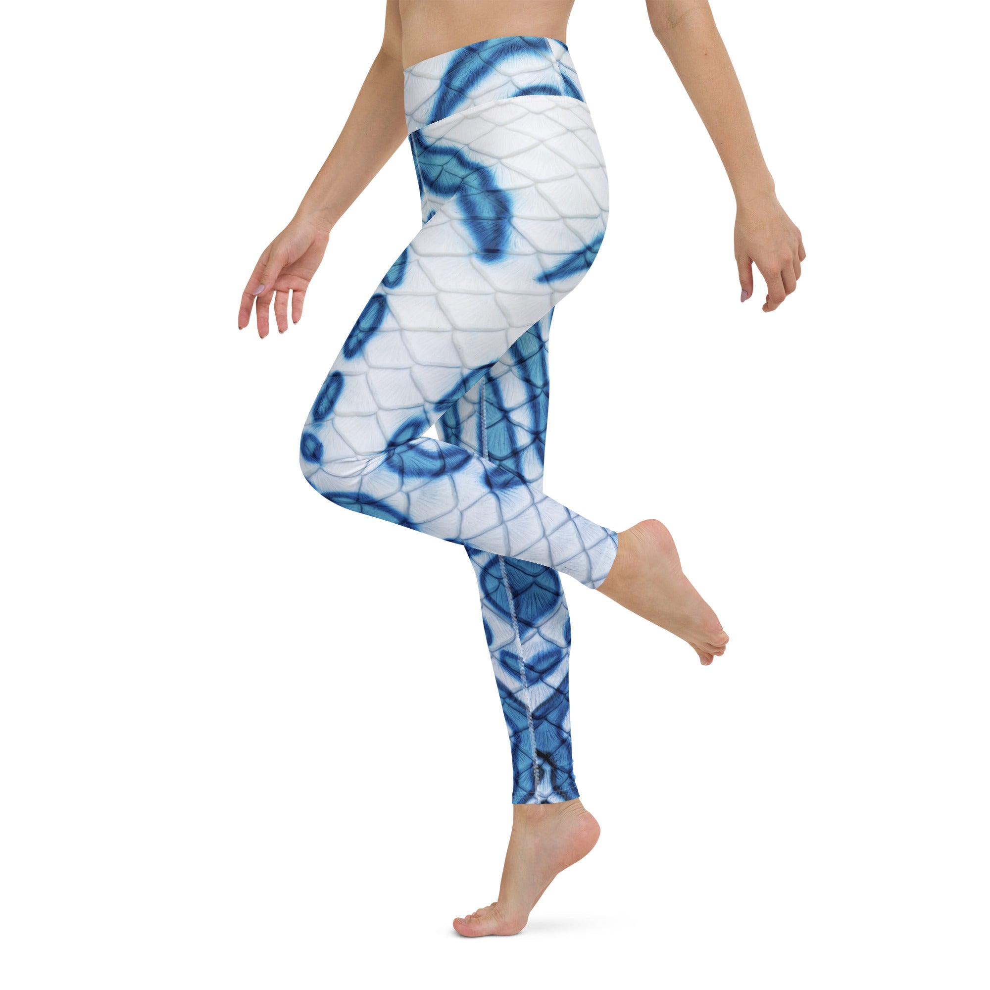 Glaucus Atlanticus High Waisted Leggings