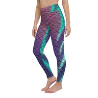Aurora Borealis High Waisted Leggings