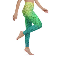 Shoal Green High Waisted Leggings