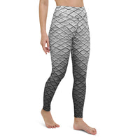 Starcrossed Silver High Waisted Leggings