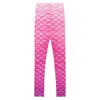 Plumeria Pink Youth Leggings