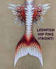 Tail of the Month: The Lionfish Signature Fabric Tail