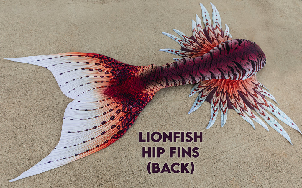 Tail of the Month: The Lionfish Signature Fabric Tail