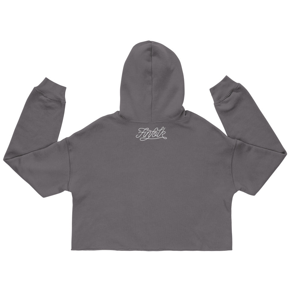 Shark Friends Crop Hoodie