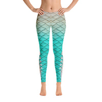 Turquoise Sunrise Leggings