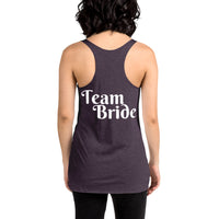Team Bride Racerback Tank
