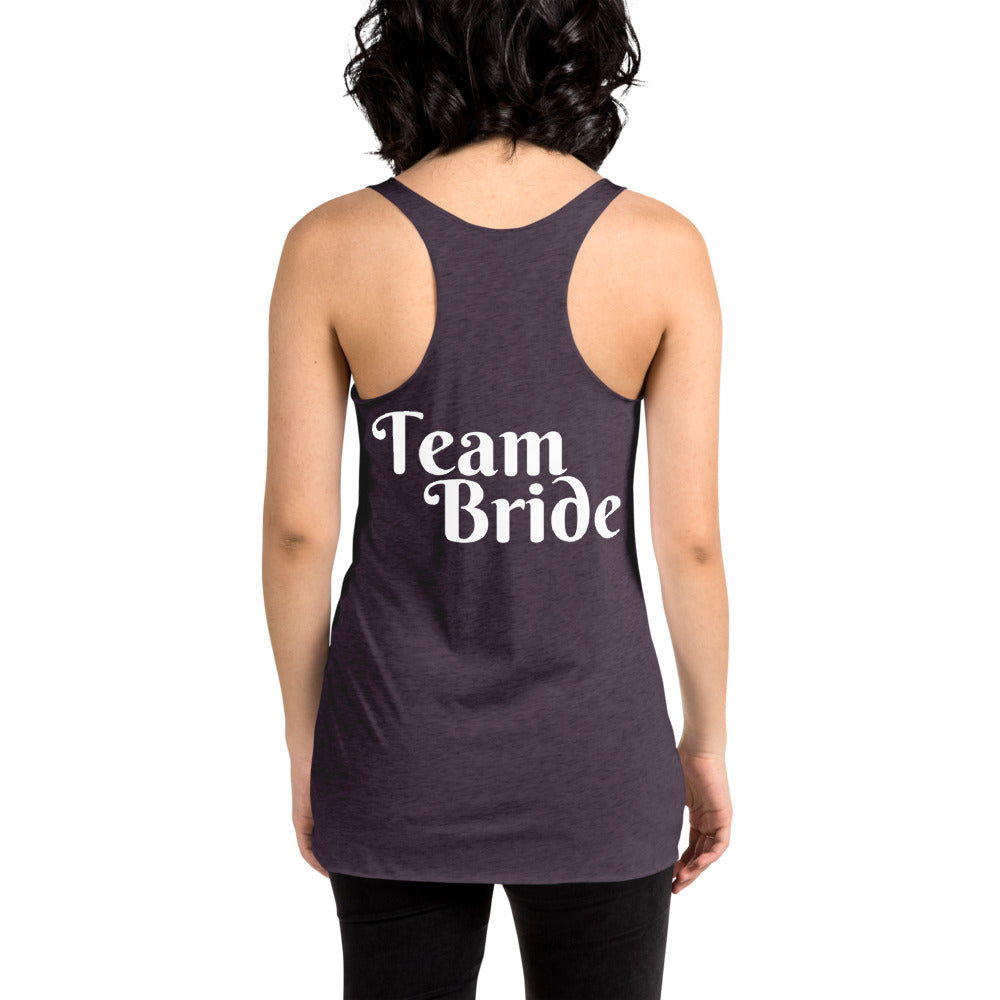 Team Bride Racerback Tank