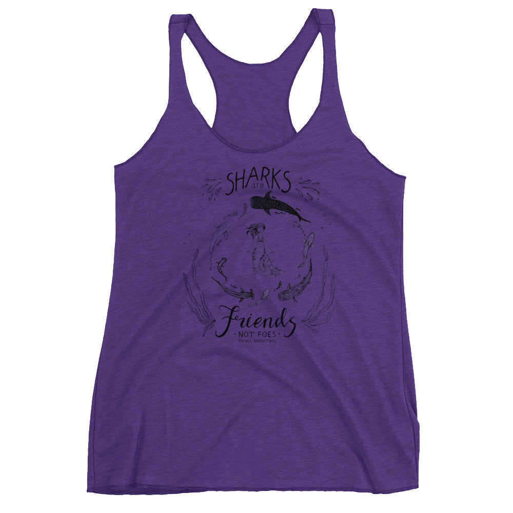 Shark Friends Racerback Tank