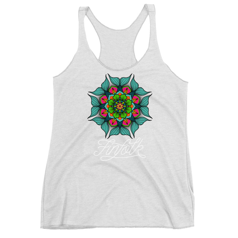 Finfolk Mandala Racerback Tank