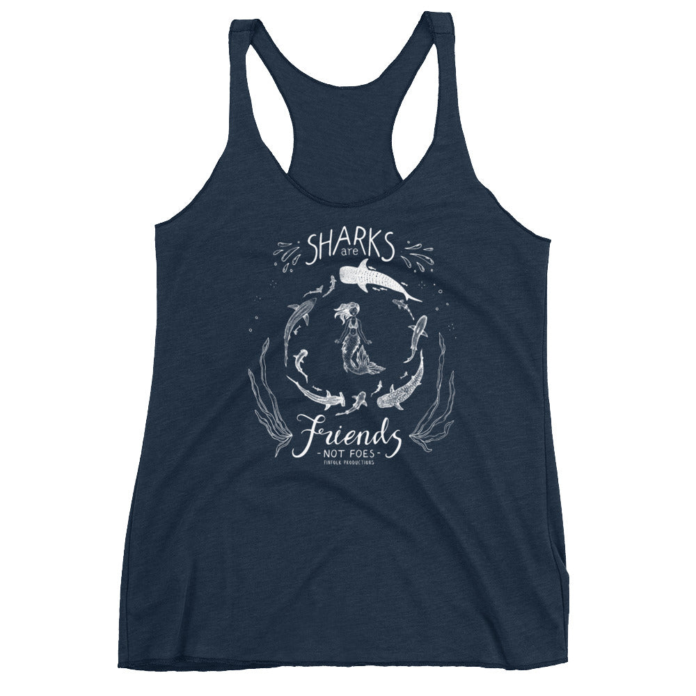 Shark Friends Racerback Tank