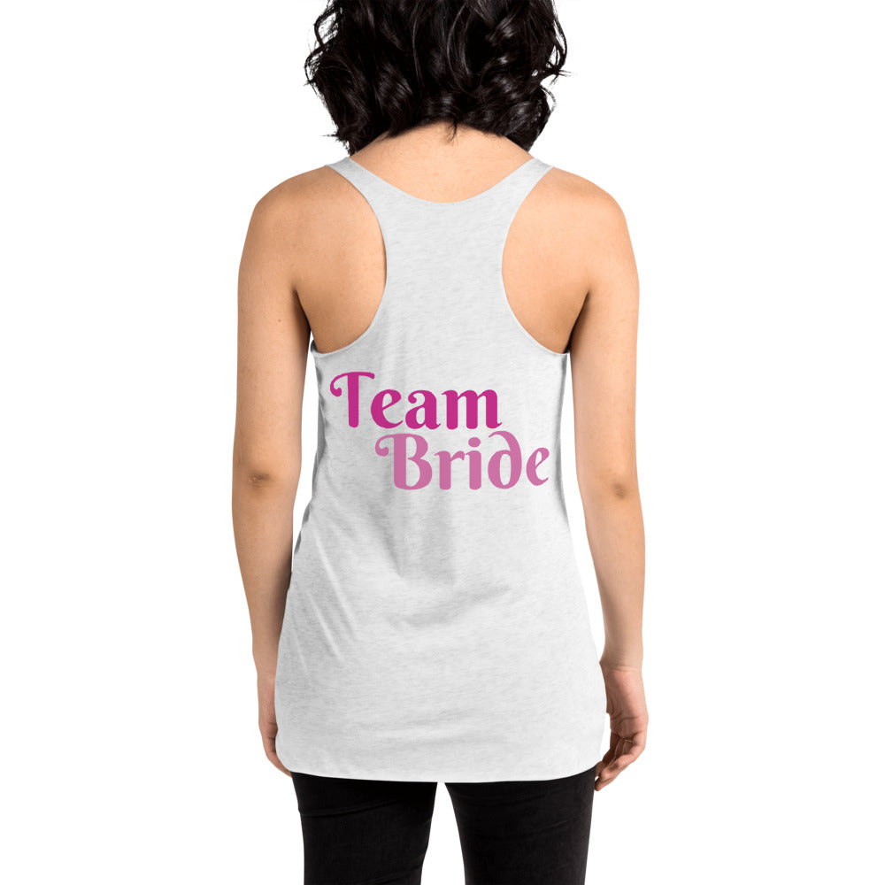 Team Bride Racerback Tank