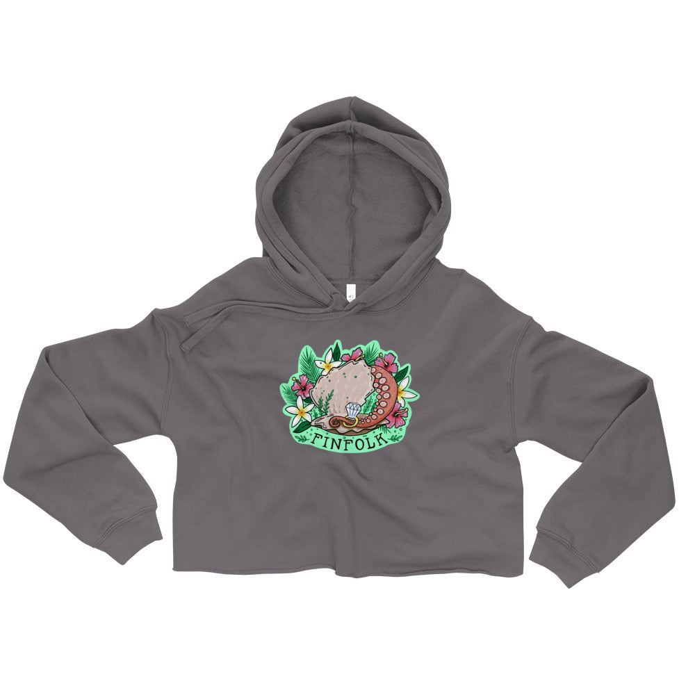 Sucker for You Crop Hoodie