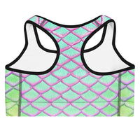 Parrotfish Paradise Sports Bra