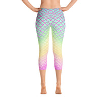 Parrotfish Paradise Capri Leggings