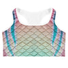 Turquoise Sunrise Sports Bra