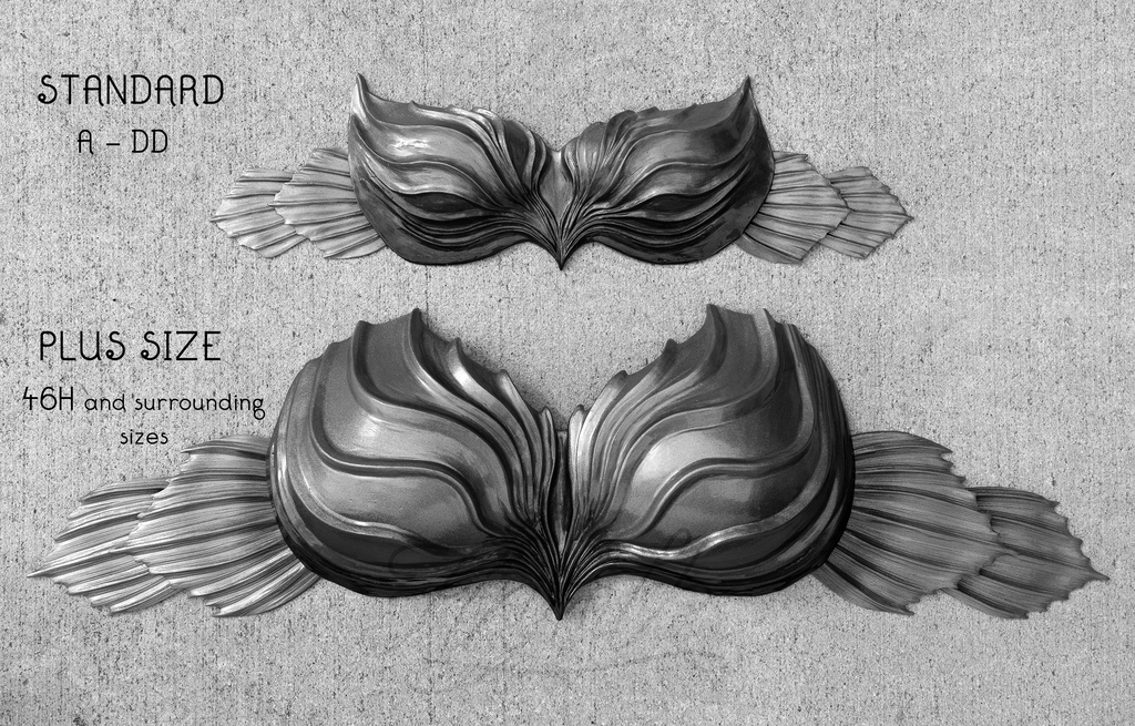 Gold Copper & Black Trimmed Plus Size Signature Silicone Top